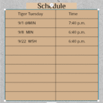Schedule 3